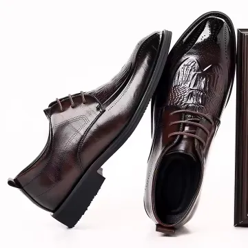 CROCODILE PATTERN FORMAL SHOSE